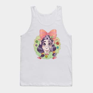 Friendly Laudna Christmas wreath Tank Top